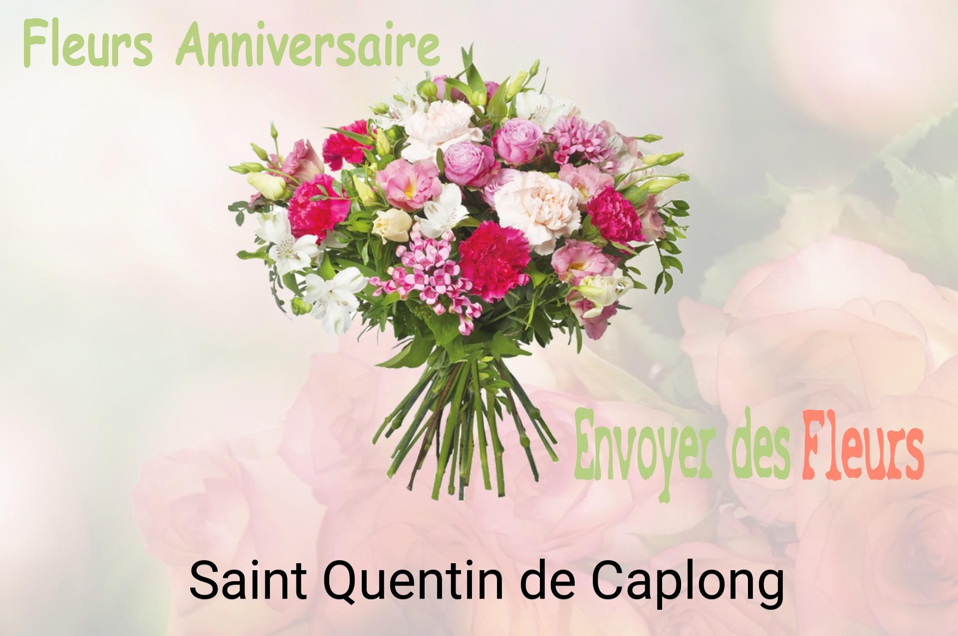 Bouquet de fleurs d’anniversaire livré à Saint-Quentin-de-Caplong